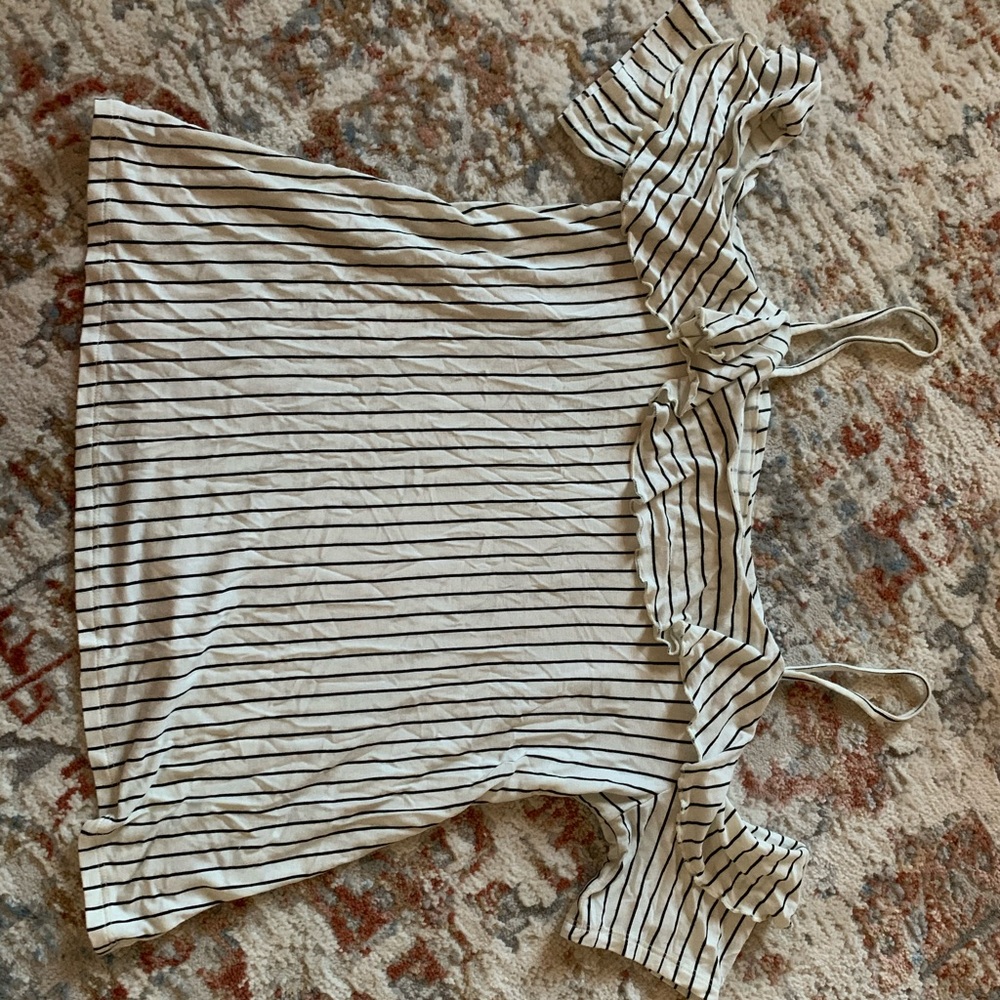 American Eagle Cold-Shoulder Top